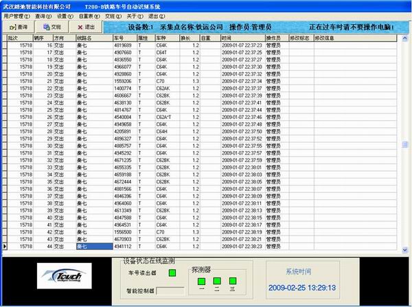 铁路车号自动识别系统